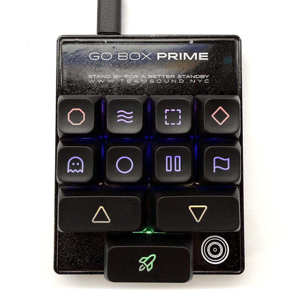 Go Box Prime dual USB-MIDI remote — Team Sound